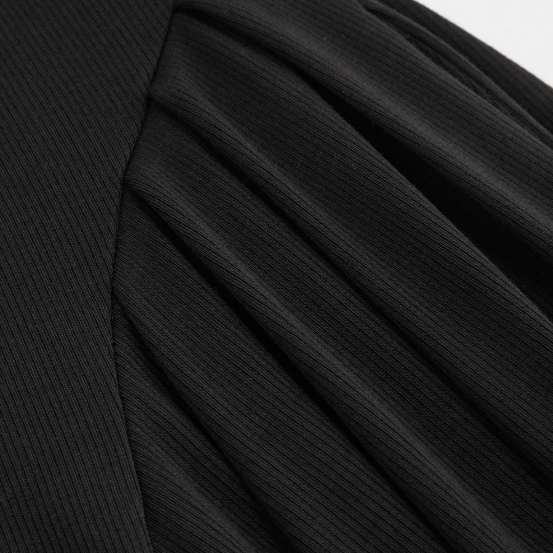 CLAIRE – Elegantes A-Linien Kleid mit Stehkragen